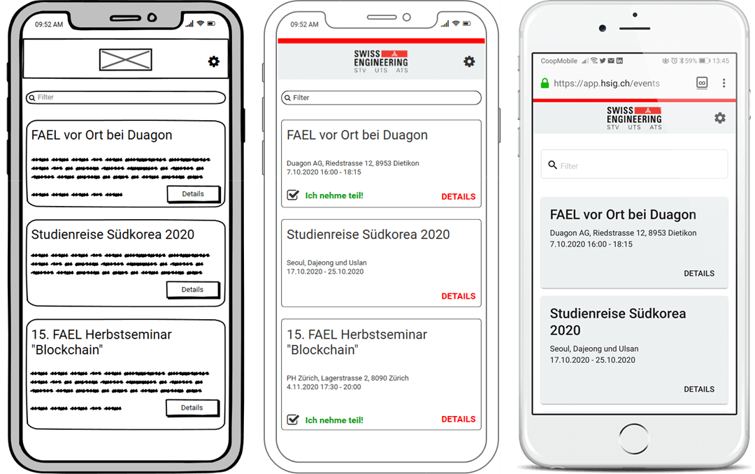 Prototyp-Wireframe-App